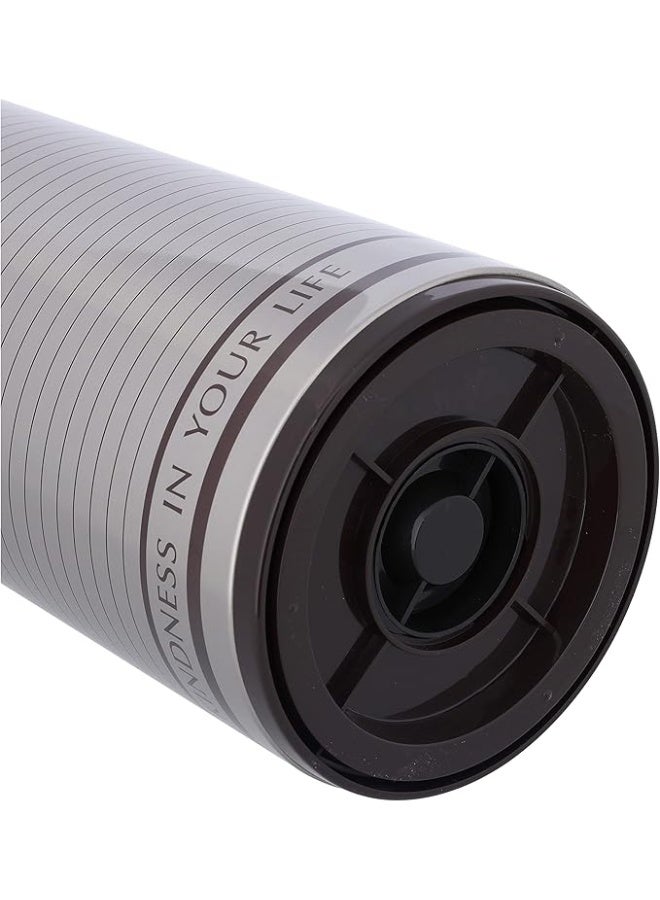 رويال مارك إبريق حراري رويال مارك سعة 1.6 لتر RM-V708 مصنوع من الفولاذ المقاوم للصدأ، معزول بجدار مزدوج، لحفظ المشروبات الساخنة والباردة، مزود بغطاء مانع للتسرب ومقبض متين للاستخدام في المنزل والمكتب والسفر - Image 2