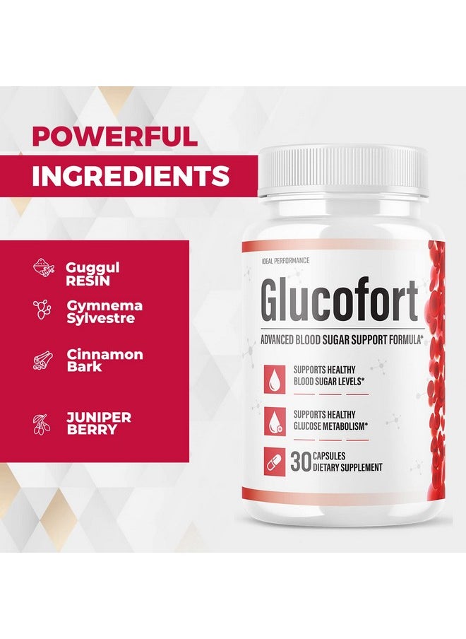 IDEAL PERFORMANCE - (Official) Glucofort Supplement Support Formula (3 Pack) - Image 1