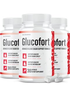 IDEAL PERFORMANCE (Official) Glucofort Supplement Support Formula (3 Pack)  - Image 1