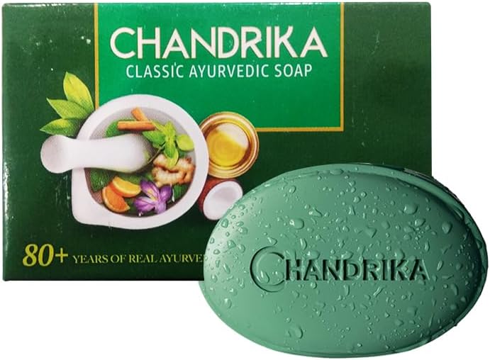 Chandrika Classic Ayurvedic Soap - Pack of 10 Bars (75g each) - Image 5