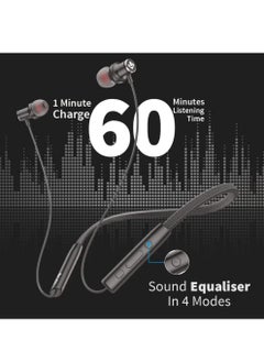 50 Hours Music Time Fast Charging Wireless Neckband with 4-Mode Equalizer Bluetooth Headset – Premium Sound Quality, Comfortable Fit, Sweat-Proof, Built-In Mic, Long Battery Life – Compatible with iOS & Android Devices - pzsku/Z847544627A063398370AZ/45/_/1739965053/292b1996-380b-43fa-93cc-98856763223c