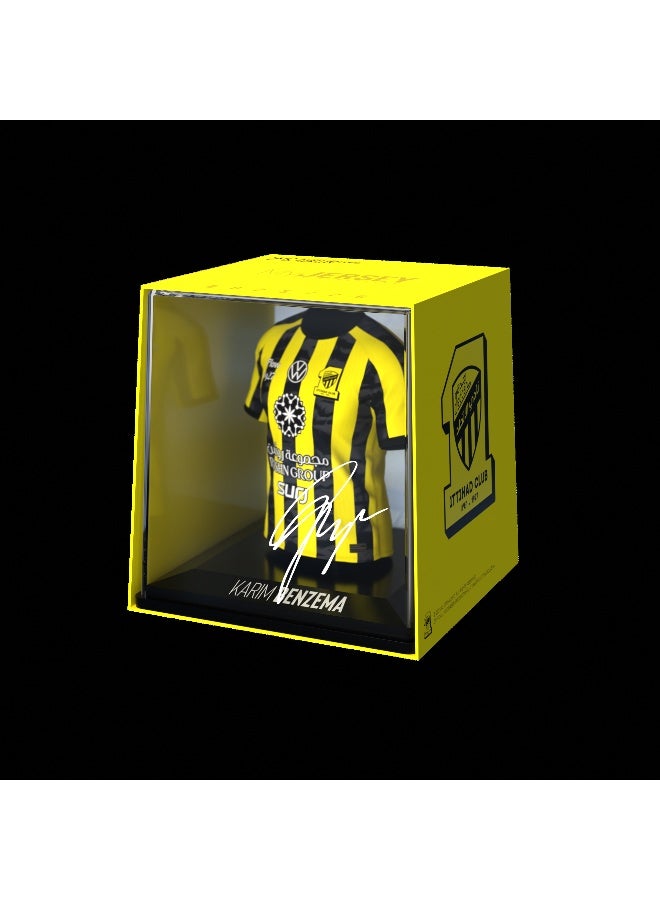FanCollex سبلينك - كريم بنزيما (الاتحاد) - قميص المنزل - Image 1