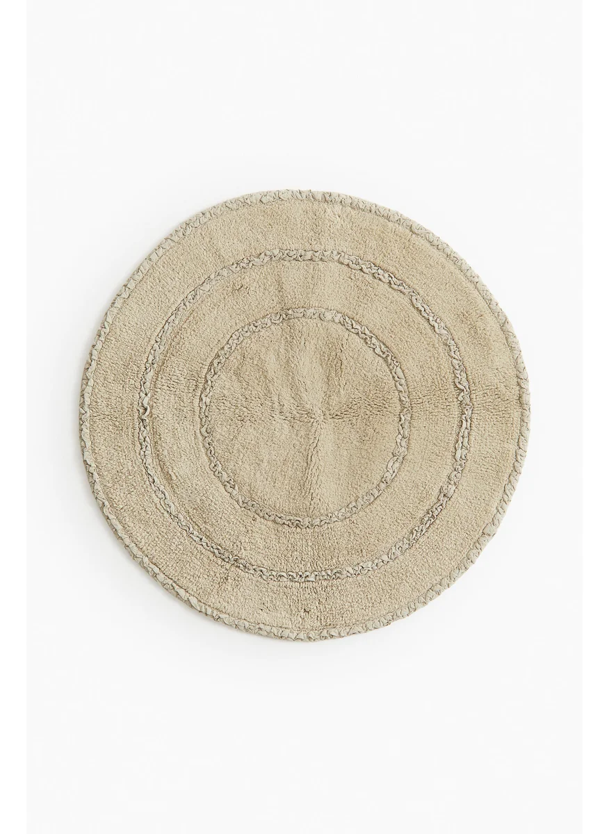 H&M Round Cotton Bath Mat