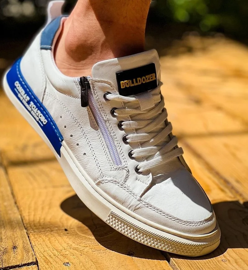 بولدوزر 231220 Men's Leather Sports Casual Daily Shoes