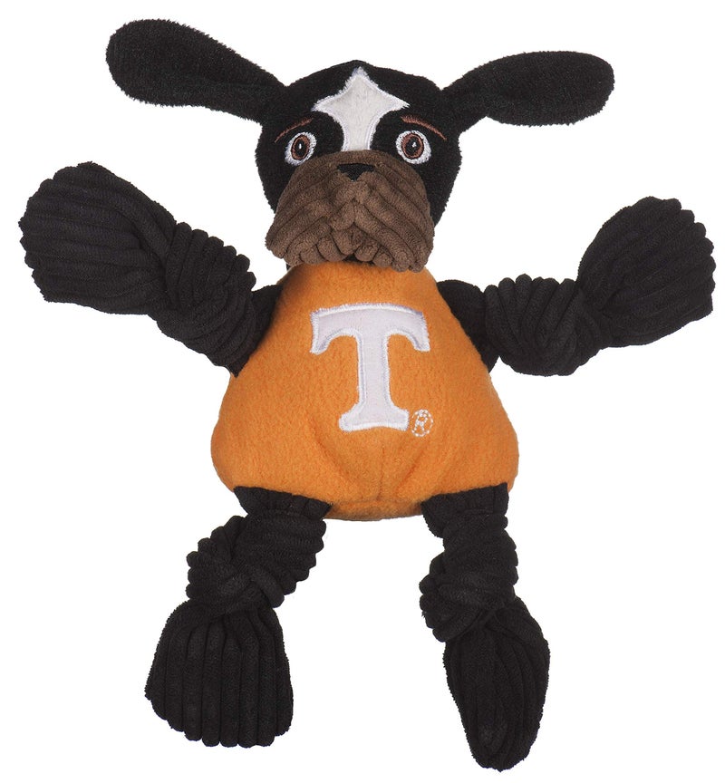 HuggleHounds Knottie Plush Dog Toy Dog Stuffed Animal Toy Puppy Toys Squeaky Dog Toy for Small Medium Large Dogs Durable Plush to Keep Busy Officially Licensed Smokey The Volunteer Small - Image 2