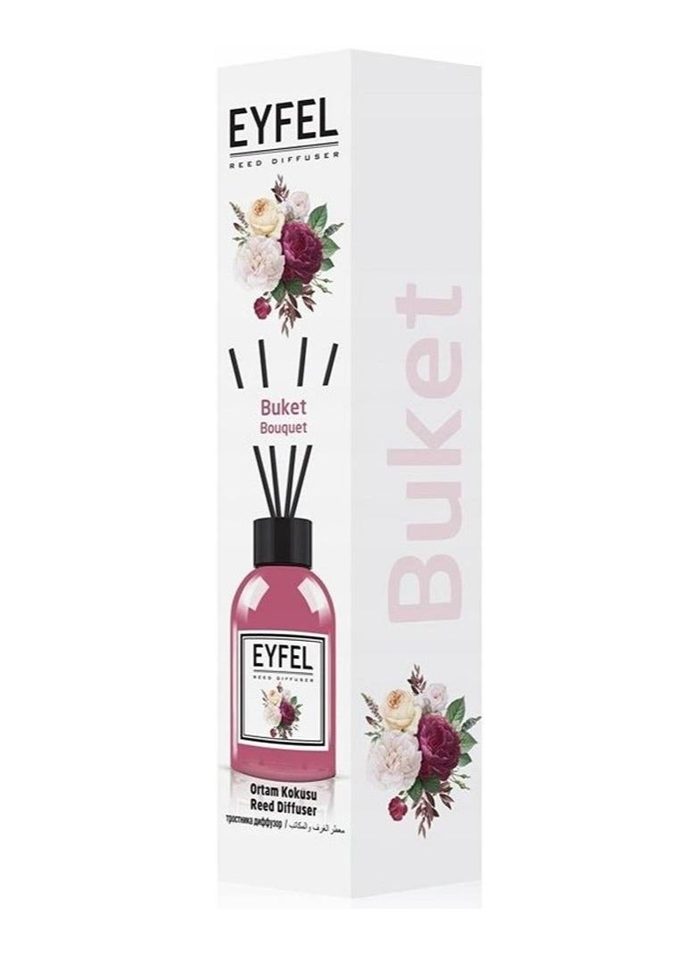 آيفيل معطر جو من ايفل، معطر باقة، معطر جو من القصب 120 مل - Image 2