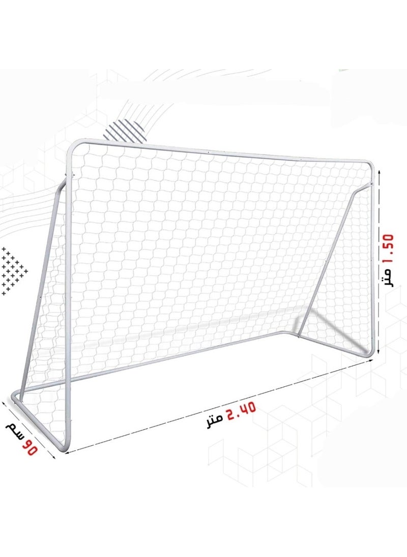 مرمى كرة قدم مع شبكة 2.40mx90cmx1.50m - pzsku/Z847568205E92322A091EZ/45/_/1727885980/2bfbf445-1c48-4223-b194-750b85cd9b21