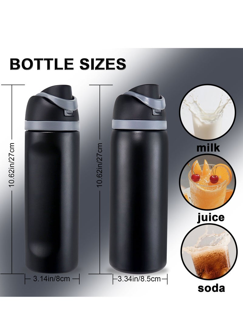 GIFUBOWA Insulated Stainless Steel Water Bottle with Straw BPA-Free Sports Water Bottle Great for Travel 750ml - Image 3