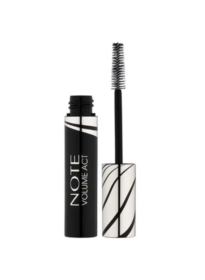 Note Note Volume Act Black Mascara