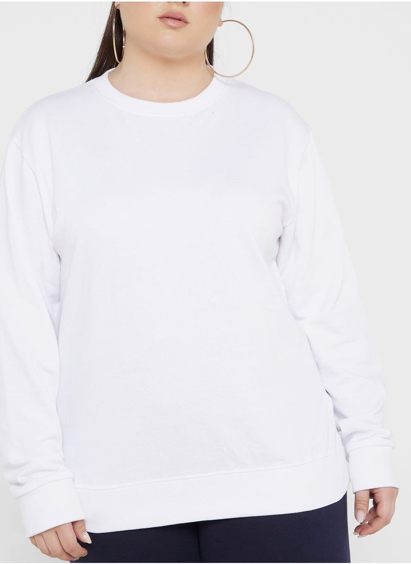 Ginger Plus - Essential Crew Neck Sweatshirt - Image 1