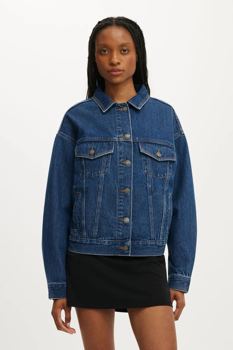 Cotton On  ORIGINAL DENIM JACKET for Women | Best Price UAE