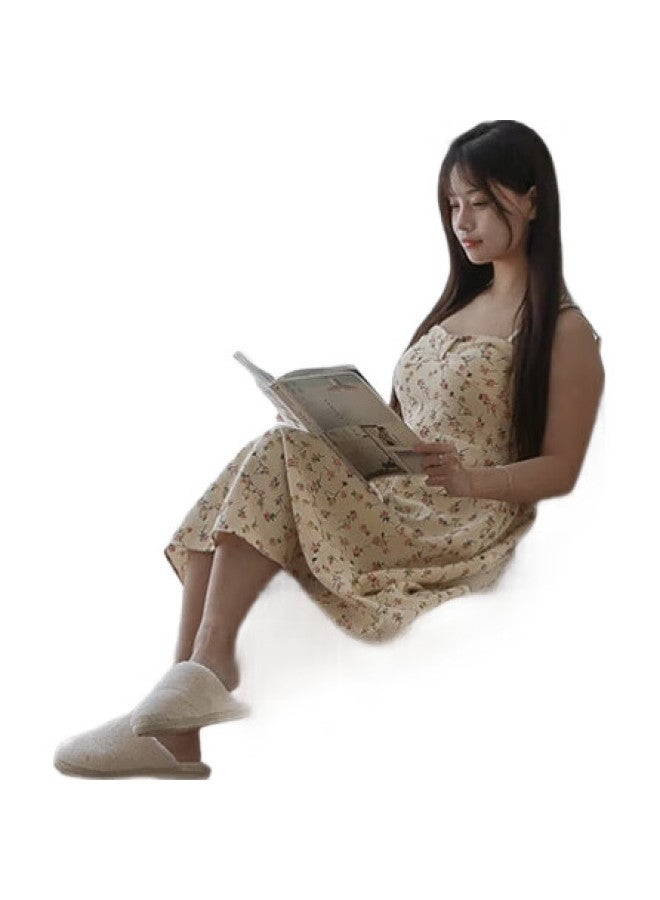 JD.com Jd Jingzao Tencel Velvet White Gauze Curtain, Semi-Transparent Light-Blocking Window Sheer For Living Room And Balcony, Hook-Back Curtain, Width 3M * Height 2.65M - Image 1