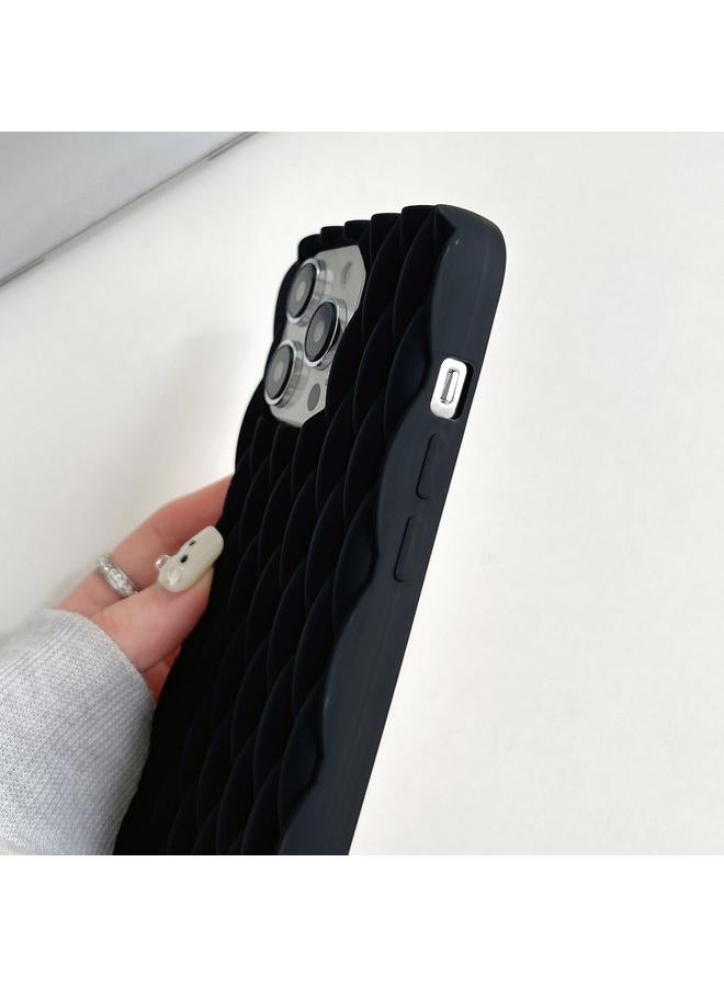 S-TOP Case For iPhone 16 Plus Weave Cooling Solid Color TPU Phone Case - Image 5