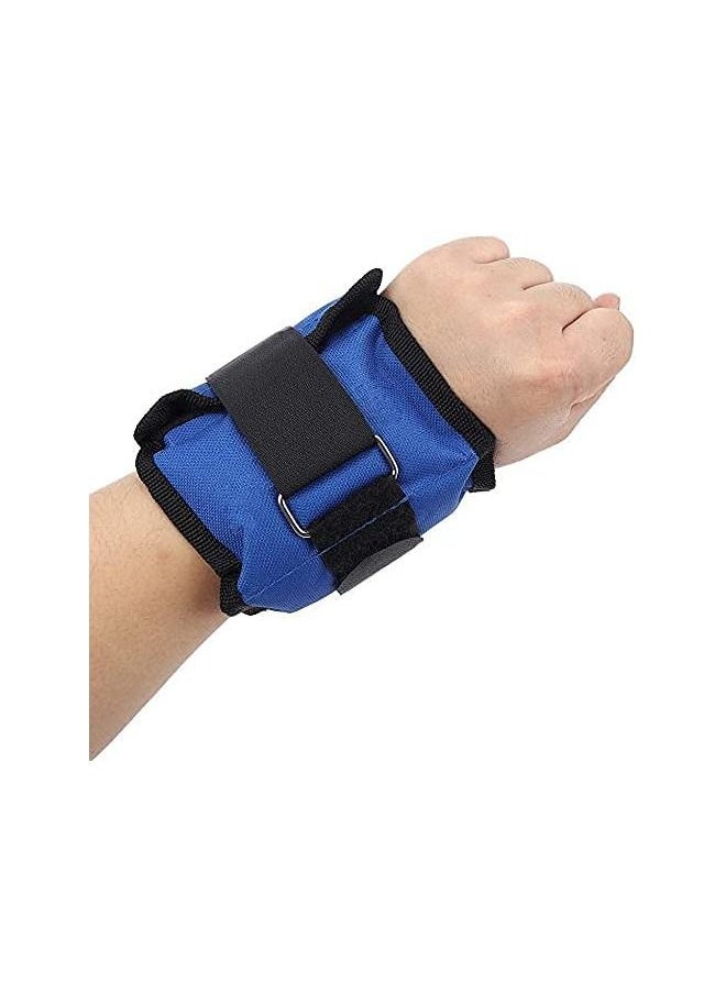 H PRO Pro Unisex Ankle Weights | Ankle Leg & Wrist Weight With Adjustable Strap For Fitness, Resistance Training & Running Training Exercise | Strength Training Exercise Bracelets Straps- 2X1.5Kg  - Image 3