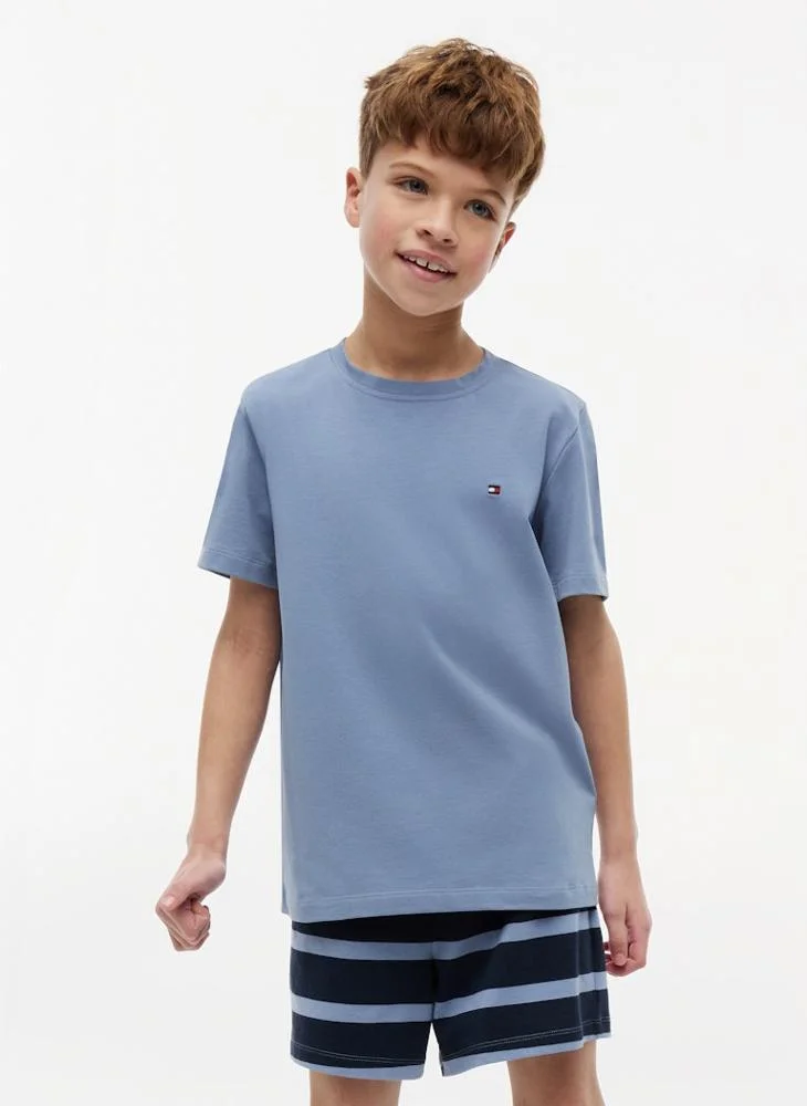 TOMMY HILFIGER Kids 2 Pack Crew Neck T-Shirt