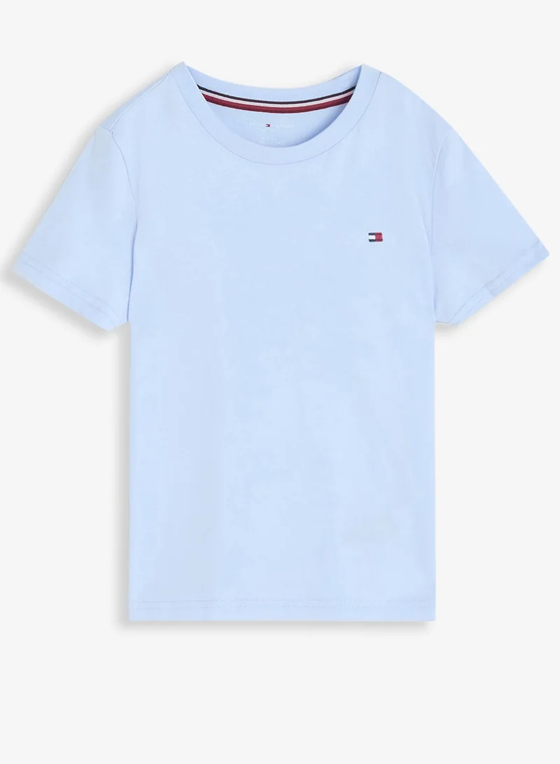 Tommy Hilfiger Sweet Blue / Brisk Blue 2-Pack Signature Crew Neck Lounge T-Shirts for Men | Best Price UAE