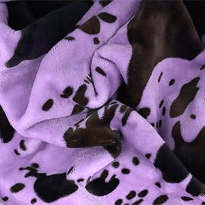 GEULAY Fleece Blanket Twin Size Purple Lavender Lilac Soft Cozy Twin Blanket for Bed Lightweight Decorative Throw Blanket for Couch Bed Sofa All Season - Image 4