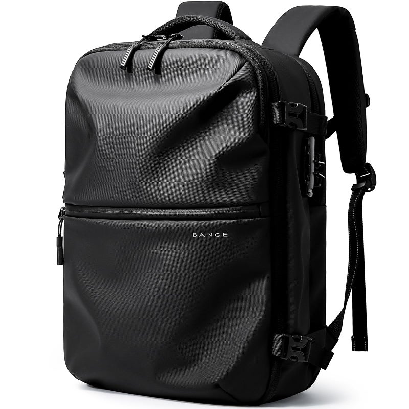 BANGE Travel Backpack with TSA lock version can hold 15.6 inch Laptop suitable Daily Commute and Overnight Flight Approved Anti-theft Bag - Image 1