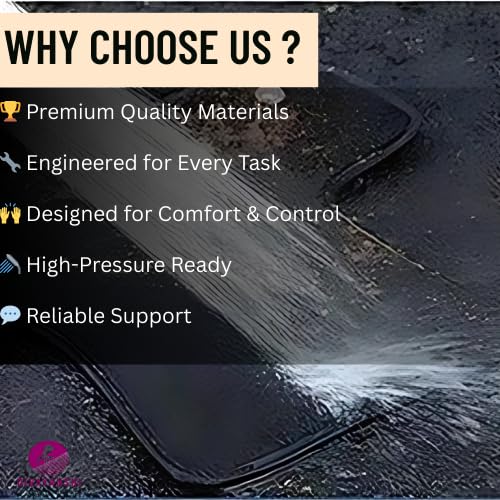 Divayanshi Alloy Garden Hose Spray Gun Nozzle | Heavy-Duty Metal Body | 8 Adjustable Spray Patterns | High Pressure Watering Gun for Plants, Car Wash, Lawn & Outdoor Cleaning - Image 5