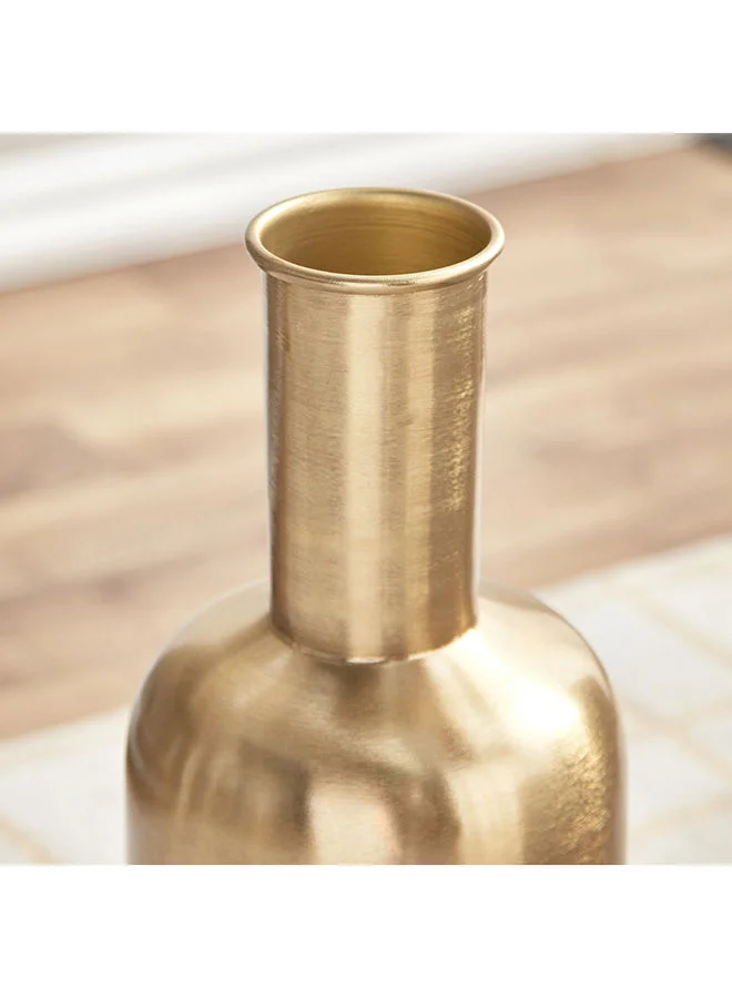 Home Box Avya Metal Narrow Mouth Vase 15 x 48 x 15 cm