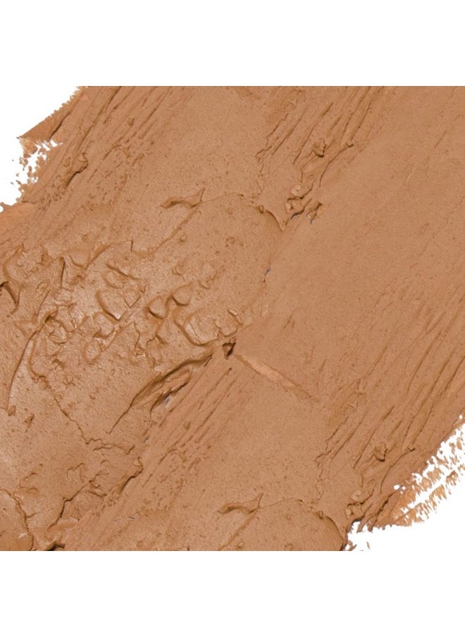 Build & Blend Foundation Stick Medium Coverage Buildable Contour Stick For Face Ultra Blendable Creamy Formula For A Natural Shine Free Finish (Warm Caramel)