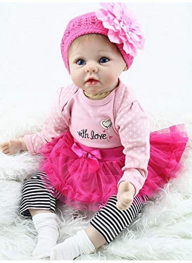 Pedolltree - Reborn Baby Dolls Clothes Baby Girl Clothing Tutu Skirt Outfit Sets For 20- 23 Inch Reborn Doll Accessories - Image 1