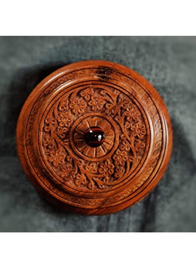 QUESERA صندوق تخزين الطعام، صندوق التوابل 4 أقسام مجموعة صندوق ماسالا - Image 3