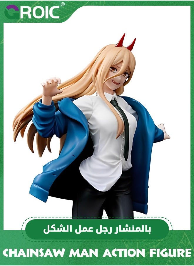 GROIC Chainsaw Man Action Figures - 7.9'' Chainsawman Power II Figure, Bandai Spirits Vibration Stars Figure PVC Model Statue Toy, Model Figure for Collectors and Display, Gift Idea for Kids & Adults  - Image 5