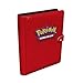 Ultra Pro Pokemon Premium 4Pocket Snap Binder Red Trading Card Accessory - Image 3