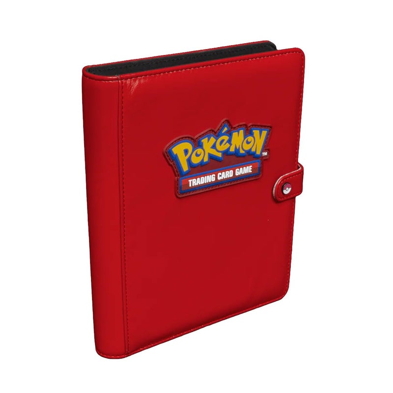 Ultra Pro Pokemon Premium 4Pocket Snap Binder Red Trading Card Accessory - Image 2