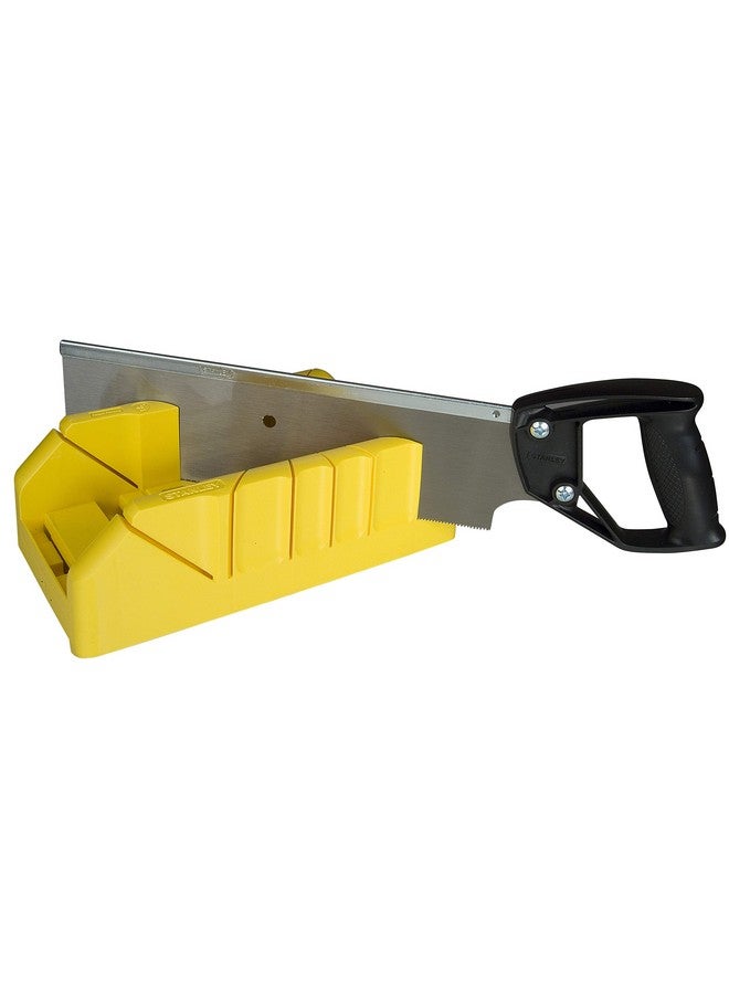 STANLEY 1-19-800 Storage Mitre Box with Saw - Image 1