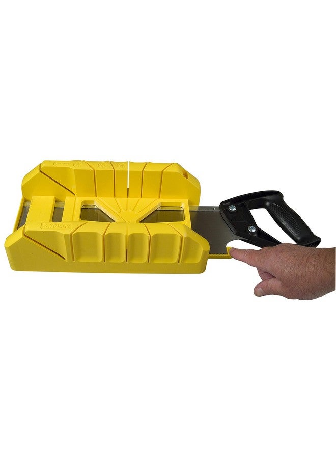 STANLEY 1-19-800 Storage Mitre Box with Saw - Image 2