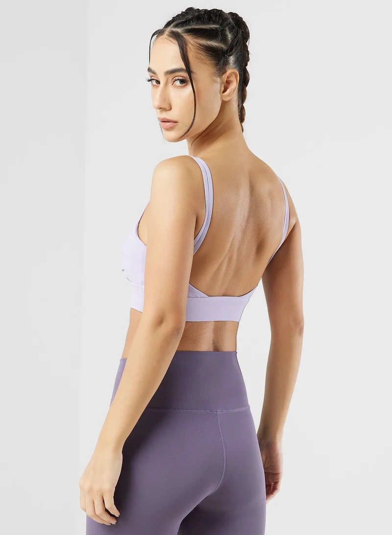 FRWD Strappy Plunge neck Sports Bra