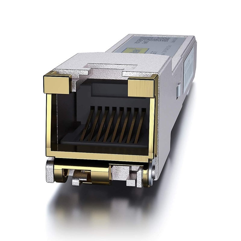 10Gtek 1.25G SFP-T, 1000BASE-T Copper SFP, SFP to RJ45 SFP Module Transceiver for Cisco SFP-GE-T, Meraki, Fortinet, Ubiquiti UniFi UF-RJ45-1G, D-Link, Supermicro, Netgear, TP-Link and More - Image 2