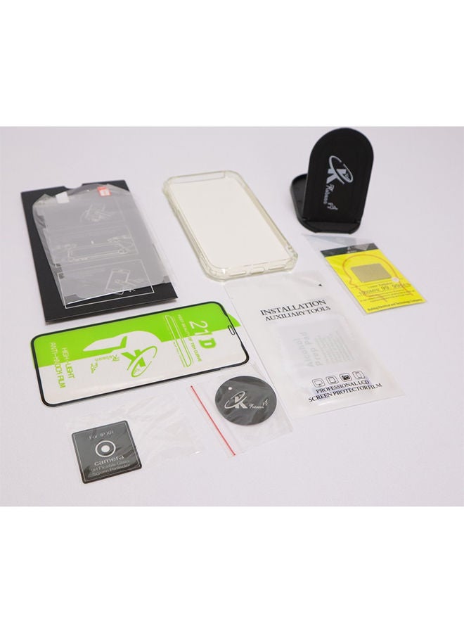 NIBEMINENT 7 In 1 Full Body Protect Kit For Phone Black/ Clear - Image 2