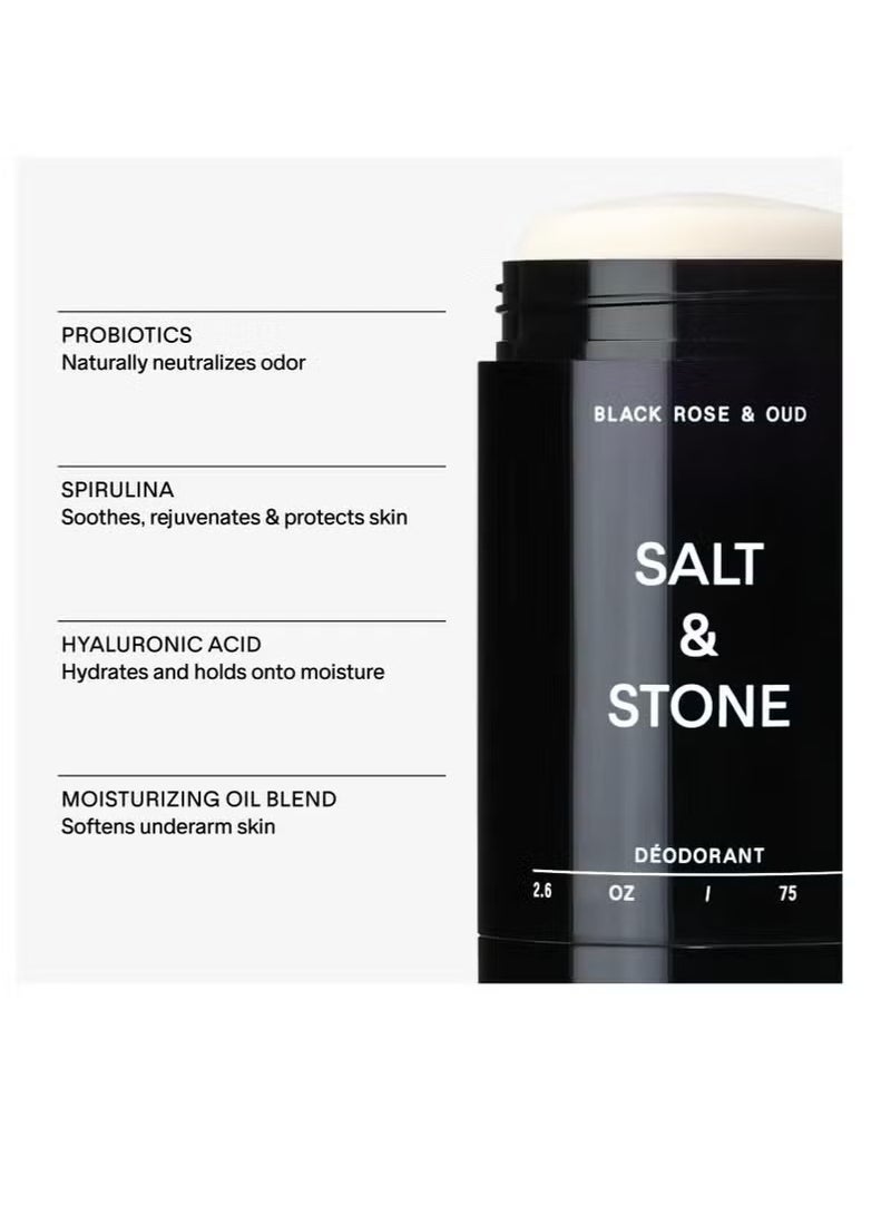 Salt & Stone Extra Strength Natural Deodorant for Women & Men | Aluminum Free with Seaweed Extracts, Shea Butter & Probiotics | Free From Parabens, Sulfates & Phthalates (2.6 oz) - Image 5