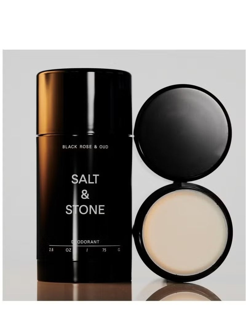 Salt & Stone Extra Strength Natural Deodorant for Women & Men | Aluminum Free with Seaweed Extracts, Shea Butter & Probiotics | Free From Parabens, Sulfates & Phthalates (2.6 oz) - Image 3