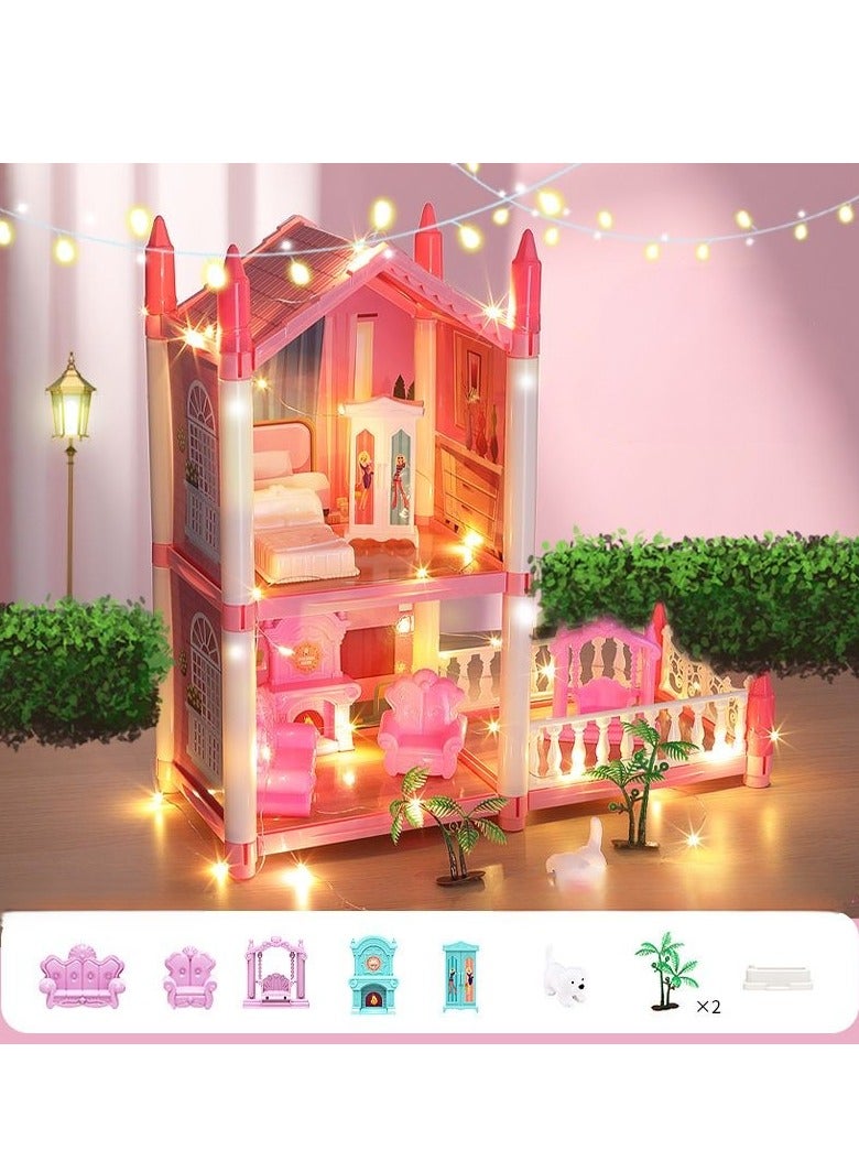 ألعاب بناء بيت الدمية للفتيات الصغيرات أفكار هدايا DIY