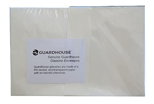 Guardhouse Glassine #7 Envelopes 4 1/8 x 6 1/4” 105 x 159mm Pack of 100 - Image 1