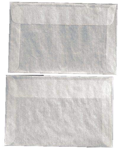 Guardhouse Glassine #7 Envelopes 4 1/8 x 6 1/4” 105 x 159mm Pack of 100 - Image 2