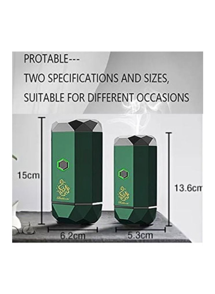 Bakhoor B15 Smart Rechargeable Electric Diffuser Incense Burner 15*6.2cm - Image 2