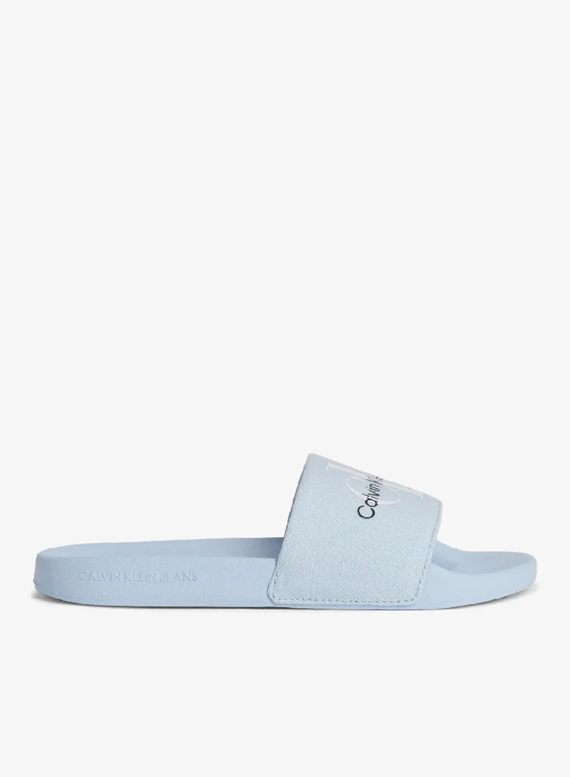 Calvin Klein Jeans Canvas Sliders