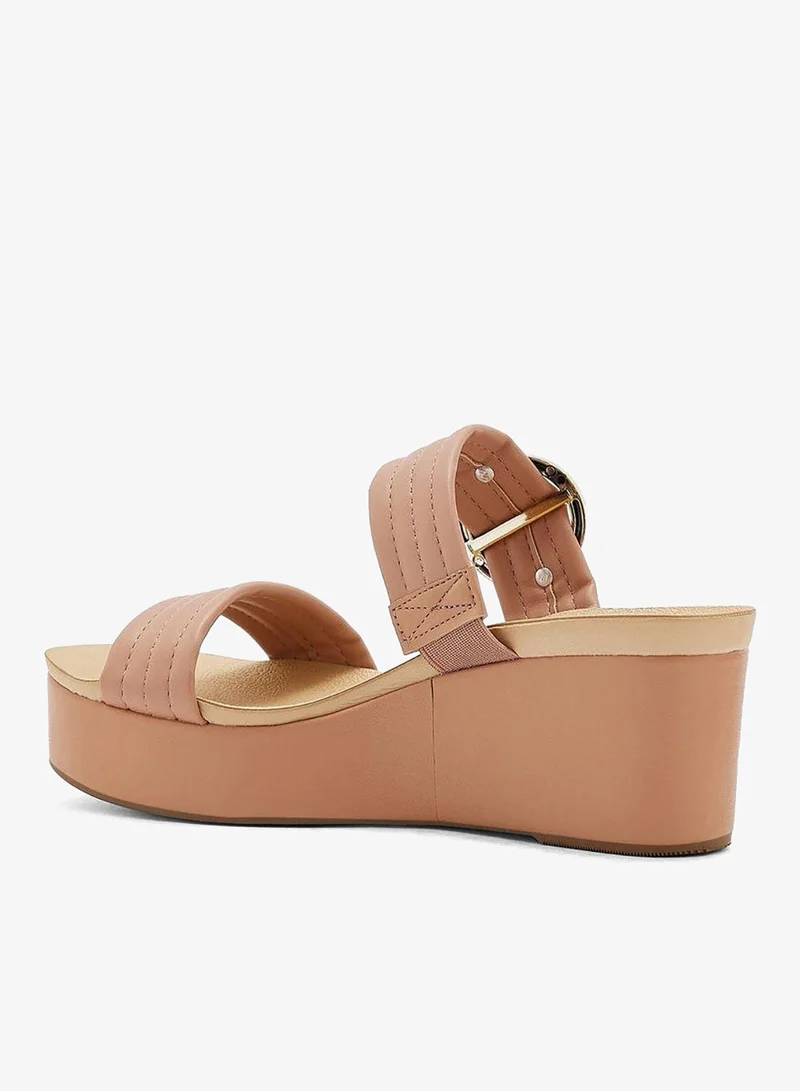 Beira Rio Nude Wedge Sandals for Women – Stylish Wedge Heel Sandals for Girls & Daily Wear for Women | Best Price UAE