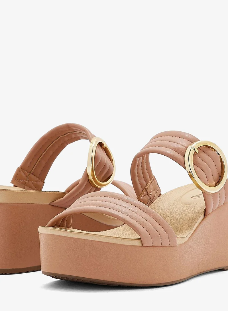 Beira Rio Nude Wedge Sandals for Women – Stylish Wedge Heel Sandals for Girls & Daily Wear for Women | Best Price UAE