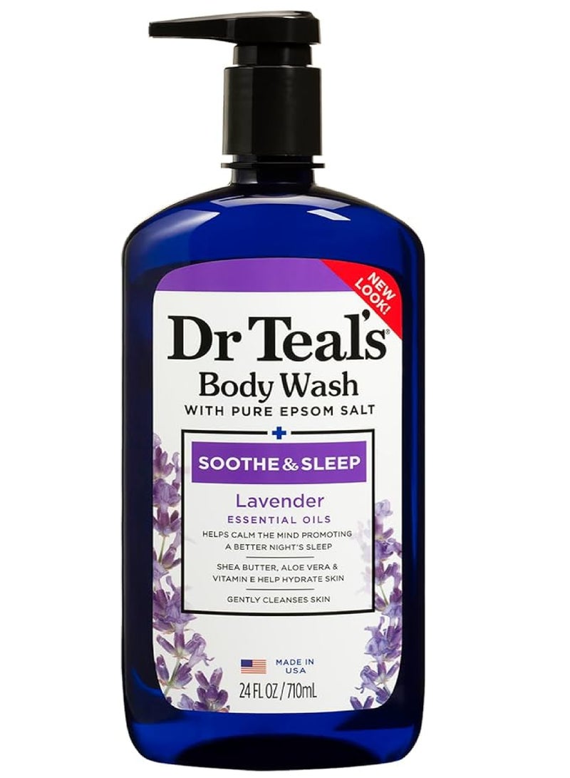 Dr. Teals DR.TEALS LAVENDER ESSENTIAL OILS BODY WASH 710ML