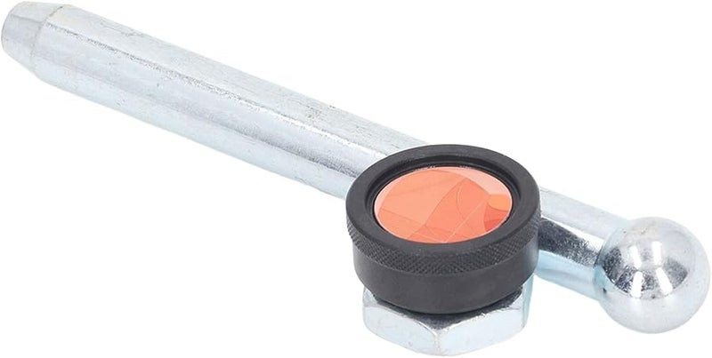 Total Station Prism Optical Glass 25 4mm Lens 16cm Pole Durable Aluminum Alloy - Image 3