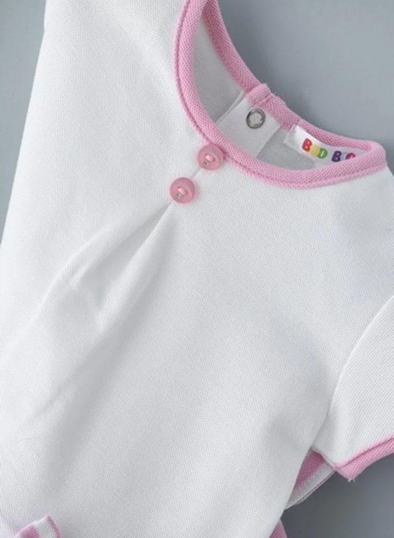 Boo Boo Infant Striped Romper
