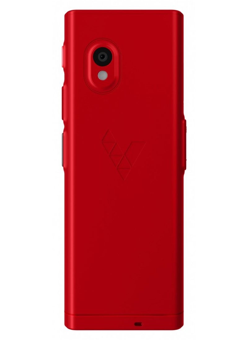 Vasco Electronics - مترجم فوري Vasco V4 مزود بـ 108 لغة وإنترنت مجاني، باللون الأحمر الياقوتي - Image 1