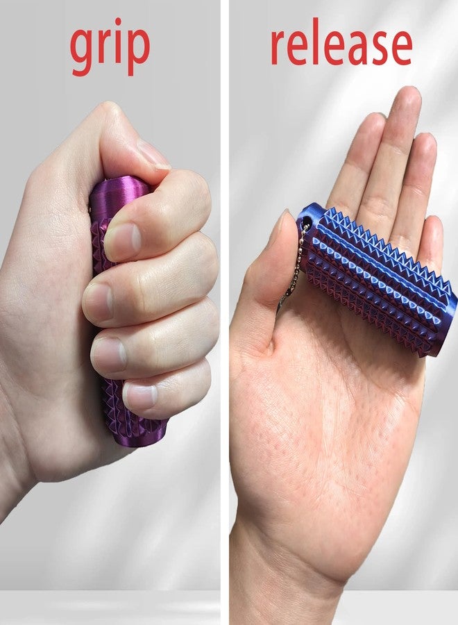 OYTKWU Stress-Relieving Massage Stick Pain stim Fidget : 3D Printe Little ouchies Pain Fidget Toys - Anxiety Relief Items & Novelty Gifts (1 PC red Gold) - Image 3
