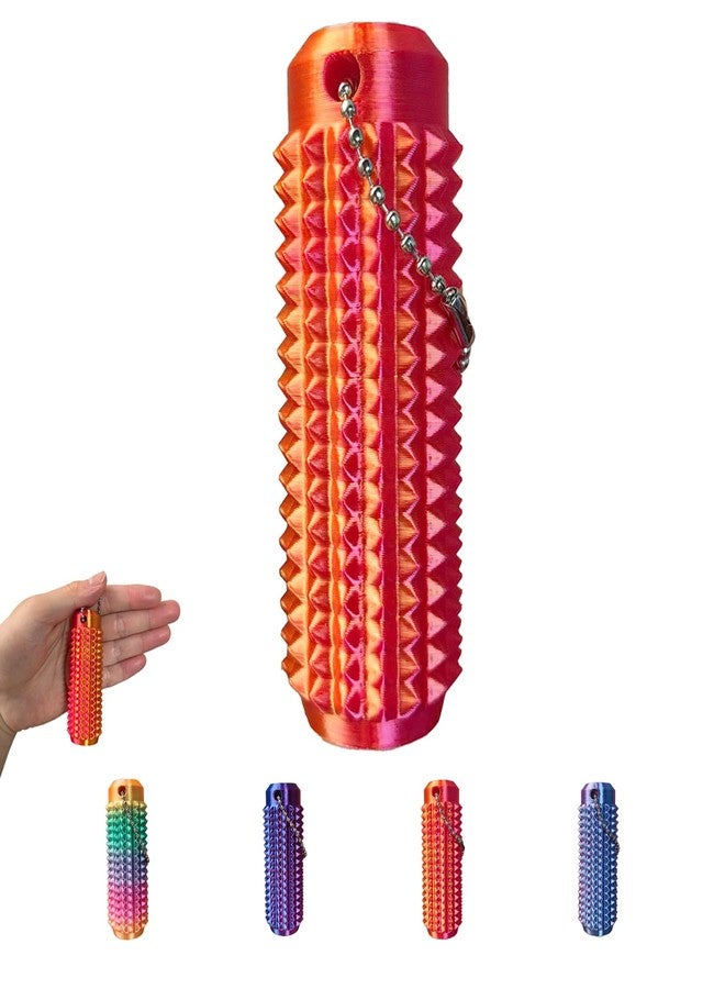 OYTKWU Stress-Relieving Massage Stick Pain stim Fidget : 3D Printe Little ouchies Pain Fidget Toys - Anxiety Relief Items & Novelty Gifts (1 PC red Gold) - Image 1